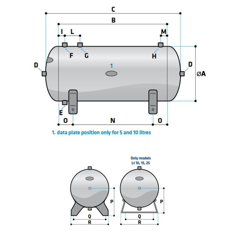 SeA Serbatoi Horizontal Tanks